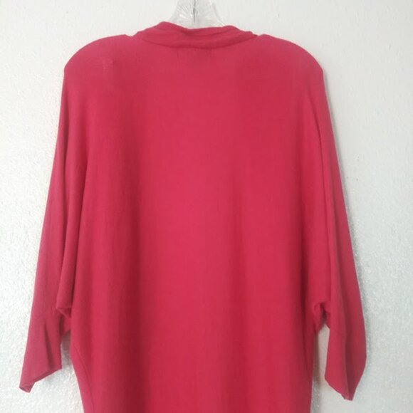 Mossimo women's size XL pink cardigan sweater - Picture 5 of 13